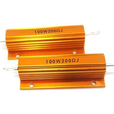 품질 권선 저항기 50W 10옴 10RJ RX24 금 알루미늄 쉘 고전력 강한 과부하 공장