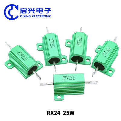 품질 2500W 고정 와이어 와운드 브레이킹 저항 Ω-1KΩ 저항 및 ±5% 허용 공장