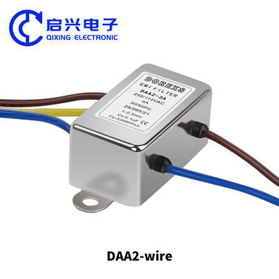 품질 DEA4 단상 AC 전원 공급 장치 EMI 필터 220VAC 3A 6A 10A 20A 우수한 억제 공장