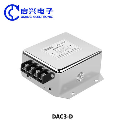 단일 단계 필터링 회로 설계 380/440VAC 등급 전압의 DAC3-D EMI 필터