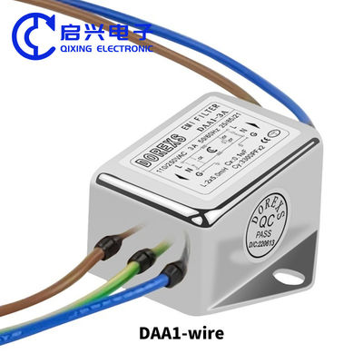 DAA1 10A 에미 필터 전원 라인 EMI 노이즈 필터 제조업체 단상 AC 110VAC-250VAC 3A 6A 10A 에미 필터 16a