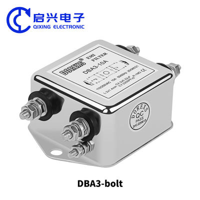 DBA3 볼트 단일 단계 전원 공급 소음 필터 AC 220VAC 40a
