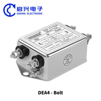 DEA4 단일 단계 AC 전원 공급 EMI 필터 220VAC 3A/6A/10A/20A 좋은 억제 효과