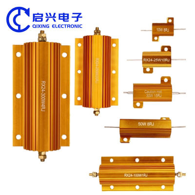 RX24 50W 6RJ 6Ohm 8Ohm 10Ohm 8R 캔버스 500 와트 5 오hm 저항 고전압 전력 부하 저항 50w 6rj