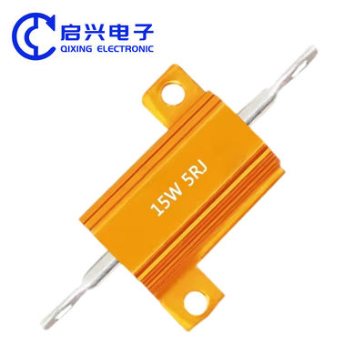 RX24 15W 5rj 와이어 와운드 저항력 브레이크 부하 알루미늄 셸 저항