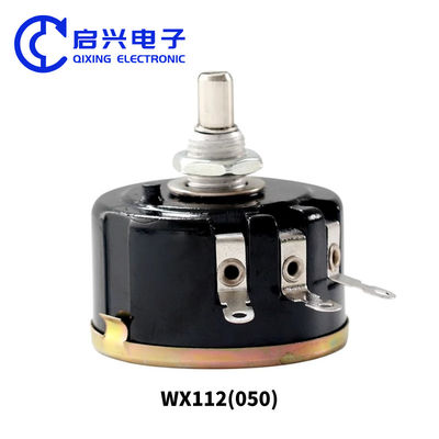 WX112 WX050 5W 단일 회전 와이어 상처 포텐티오미터 조절 저항 100R 330R 470R