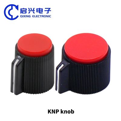 바켈라이트 플라스틱 포텐티오미터 손잡이 6mm KNP-20 회전 제어 손잡이