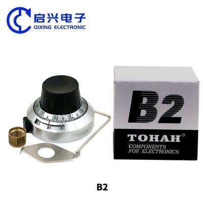 B2 46mm 6.35mm 15회전 10회전 7276 3590 534 전력계정 정밀 다이얼 버튼 잠금 모자