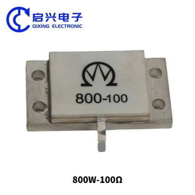 RF 고전력 저항 플랜지 구리 접착 800w 100ohm