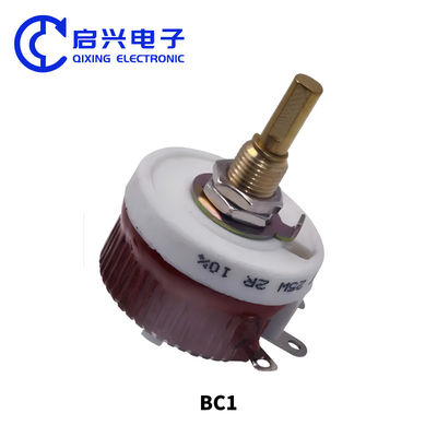 BC1 커스터마이징 가능한 세라믹 소재로 된 포르셀린 디스크 변수 저항 25W 50W 100W