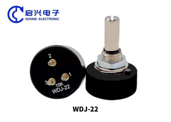 WDJ-22 로터리 포텐티오미터 전도성 플라스틱 포텐티오미터 H0SS BI 모델 6178 360도 5K 오hm