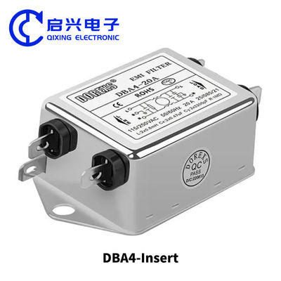 단일 단계 EMI 전력 필터 220V DBA4 시리즈 전류 20A-30A
