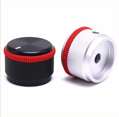 블루 32x22 6mm 알루미늄 솔리드 앰플리퍼 스테레오 볼륨 포텐티오미터