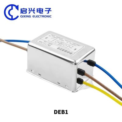 DEB1 220v 20a 전력 필터 EMI 필터 제조업체 단일 단계 AC 1A 3A 6A 10A 산업 EMI 필터