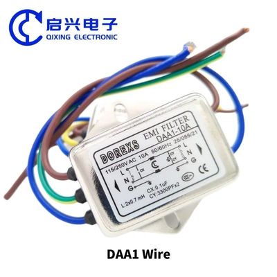 daa1 AC emi 라인 필터 220V 1A 3A 6A