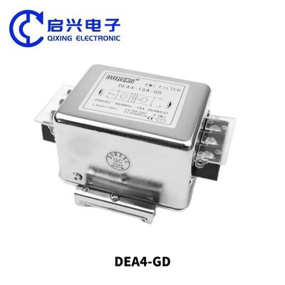DEA4-GD 고성능 철도 설치 3A 6A 10A 20A 230V AC EMI 필터 단일 단계