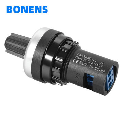 BONENS LA42DWQ-22 10K 오hm 단추 회전 스위치 포텐시오미터 팟 인버터 변환기 저항 변속 속도 드라이브 강력