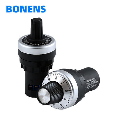 BONENS 22mm 인버터 속도 조절 LA42DWQ-22 1K 2K 5K 10K 포텐시오미터 주파수 변환기 정밀 조절기