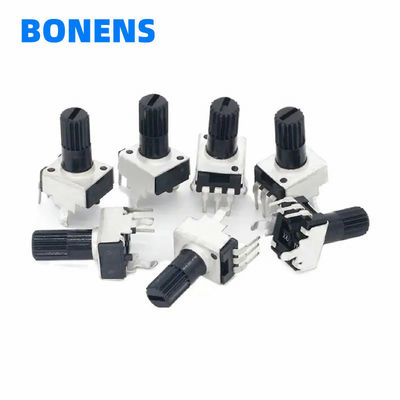 bonens Rv09 수직 12.5mm 샤프트 1k 2k 5k 10k 20k 50k 100k 0932 조절 가능한 저항 9 타입 3핀 밀폐 전력계