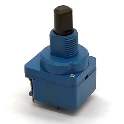 WH116AK 전문 OEM ROHS 탄소 필름 16mm 10K 47k 50K 100K 500K 로터리 포텐티오미터 10A 로터리 듀얼 스위치