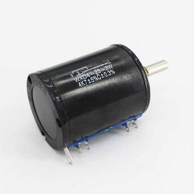 BONENS WXD4-23 6mm 샤프트 다회 로터리 와이어 와운드 포텐티오미터 10K 오름 3 와트