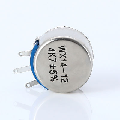 WX14-12 3W 싱글턴 와이어 상처 포텐시오미터 47R 100R 470R 1K 2K2 3K3 4K7 5K6 10K
