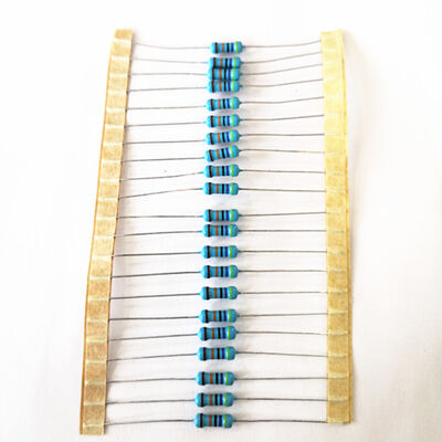 1/4W 금속 필름 저항기, 1% 허용 오차, 정밀 애플리케이션용 표면 실장