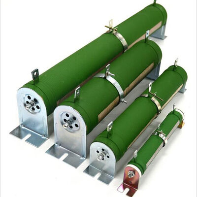 BONENS 2000 와트 세라믹 튜브 와이어 와운드 조절 저항 1 오hm ~ 10k 오hm 범위와 ± 5% 허용