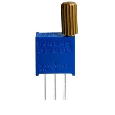 8mm 노브가 있는 3296W 멀티턴 트리머 포텐셔미터 (1k-50k 조절 가능 저항기)