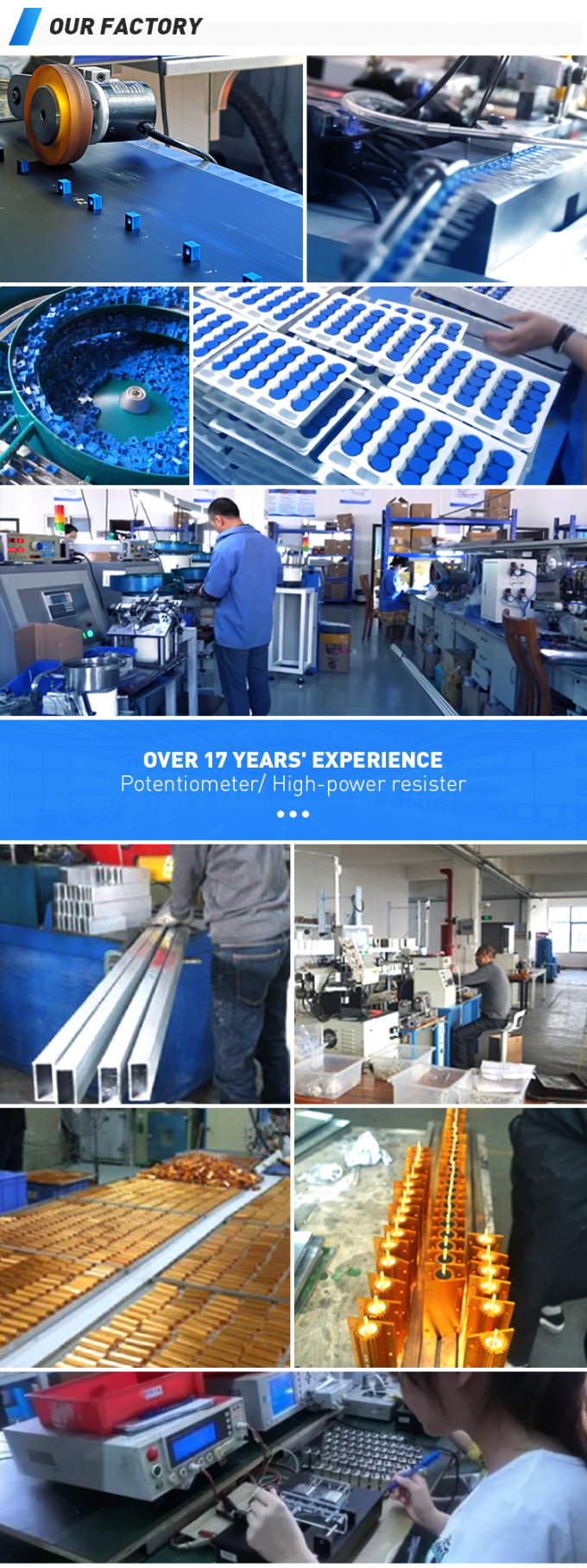 RV24YN20S 탄소 필름 조절식 단회전 역량계 회전 변수 저항 6