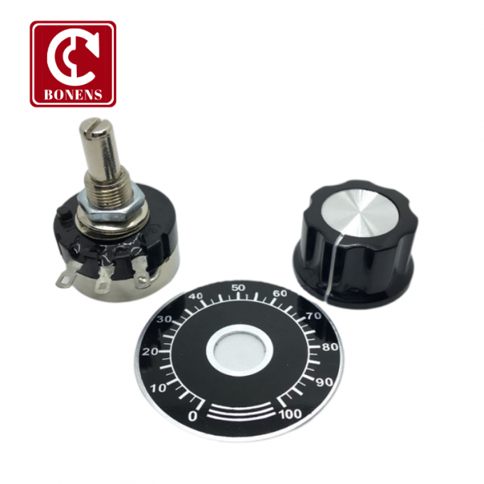 RV24YN20S 탄소 필름 조절식 단회전 역량계 회전 변수 저항 1