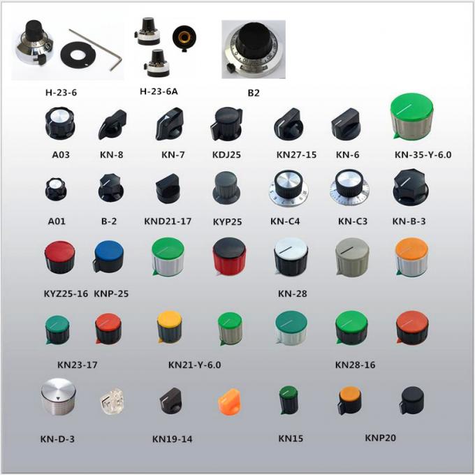 6X18T 스플린 기타 볼륨 제어 단추 9