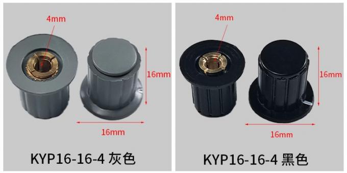 KYP16-16 4mm 6.35mm 6.4mm 6mm 전자 액세서리 포텐티오미터 손잡이 3