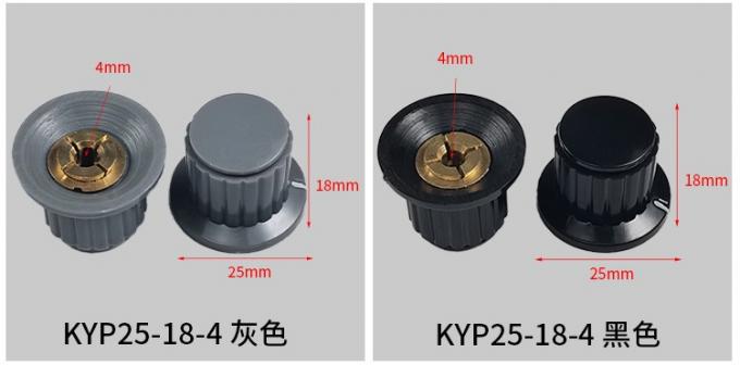 KYP16-16 4mm 6.35mm 6.4mm 6mm 전자 액세서리 포텐티오미터 손잡이 4