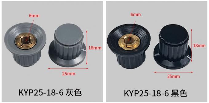 KYP16-16 4mm 6.35mm 6.4mm 6mm 전자 액세서리 포텐티오미터 손잡이 5