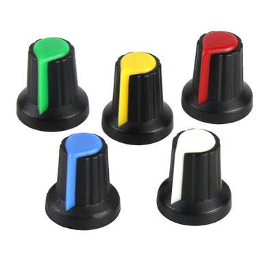 AG1 D 샤프트 15X16mm 플라스틱 포텐티오미터 단추 다양한 종류 전자 액세서리 20