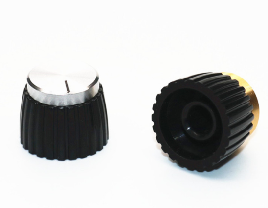 오디오 증폭기 톤 단추 금 은 알루미늄 마샬 단추 0