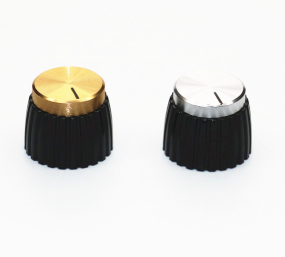 오디오 증폭기 톤 단추 금 은 알루미늄 마샬 단추 3