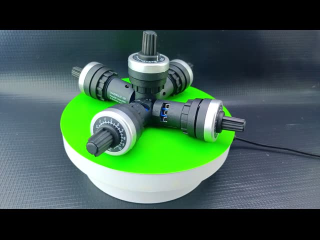 10k 포텐티오미터 LA42DWQ-22 10k 오hm 변속 속도 드라이브 포텐티오미터 22mm