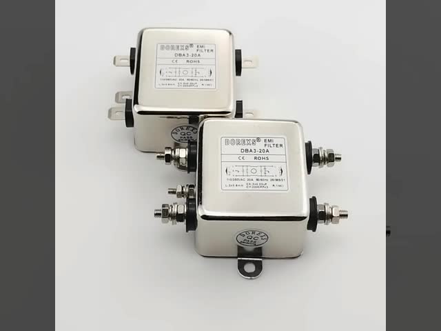 DBA3 볼트 단일 단계 전원 공급 소음 필터 AC 220VAC 40a