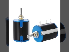 BONENS WXD4-23 6mm 샤프트 멀티 턴 로터리 와이어 윙 포텐티오미터 10K 오름 3 와트