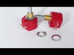 WX118 탄소 필름 와이어 와운드 포텐시오미터 단회전 1K 2K 5K