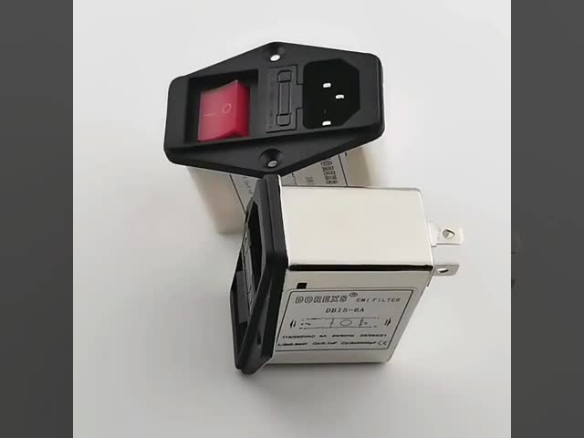 이중 피우스와 스위치와 함께 DBI5-S EMI 필터 IEC 소켓 전력 필터