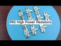 RIG RHD RF 마이크로 스트립 RF 고전력 플랜지 저항