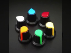 AG2 플라스틱 포텐티오미터 손잡이 15X17MM WH148 손잡이 지름 6mm 캡