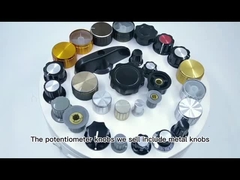 블랙 실버 골드 포텐티오미터 증폭기 전 증폭기 오디오 스테레오 볼륨 제어 단추 교체