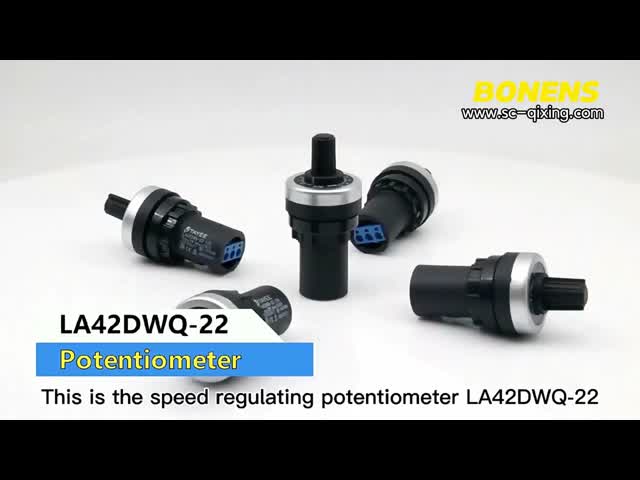 BONENS LA42DWQ-22 4.7K 오hm 단추 회전 스위치 포텐시오미터 포트 인버터 변환기 저항 변속 속도 드라이브 포텐