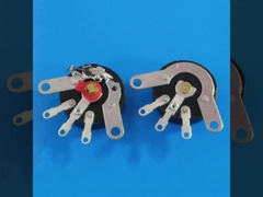 RV12 12mm 선형 탄소 필름 회전형 스윙 휠 포텐시오미터 스위치