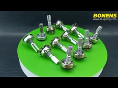 RV17 커브드 핀 스위치 카본 필름 가변저항