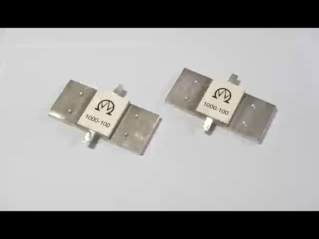 1000W 0.1 오hm 세라믹 구성 고전력 RF 플랜지 저항